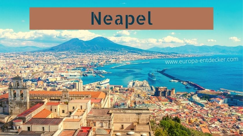 Blick auf die Stadt Neapel
