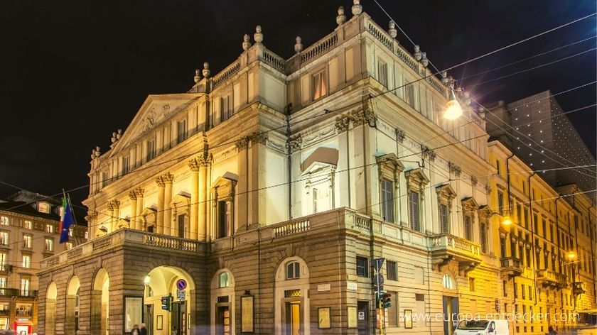 Berühmtes Opernhaus von Mailand