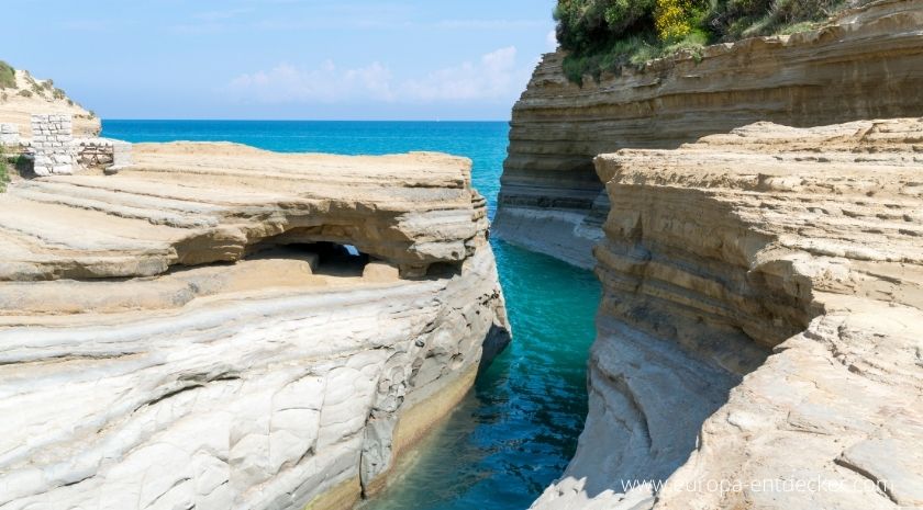 Kanal der Liebe auf Korfu
