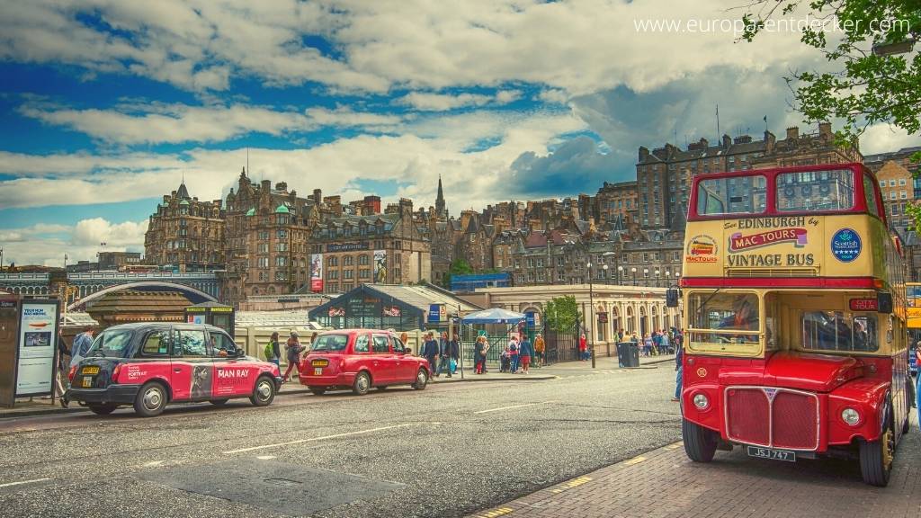 Edinburgh mit Bus