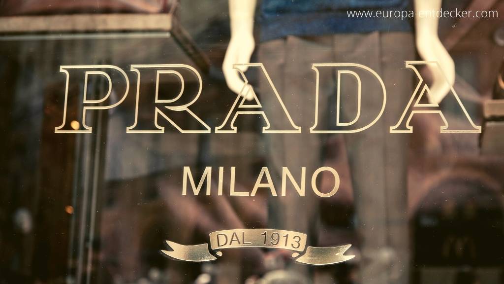 Luxusmodemarken en masse in Mailand