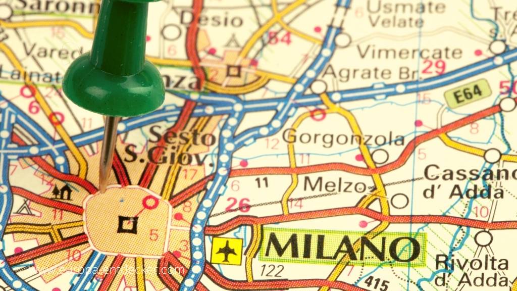 Mailand Karte