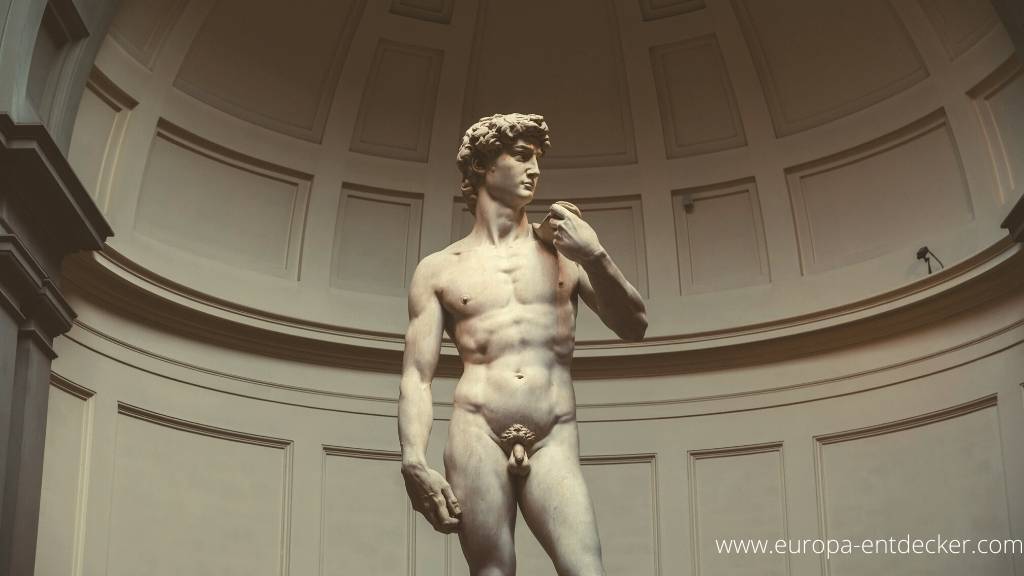 David Statue von Michelangelo in Florenz