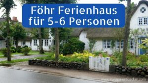 Föhr Ferienhaus für 5 bis 6 Personen