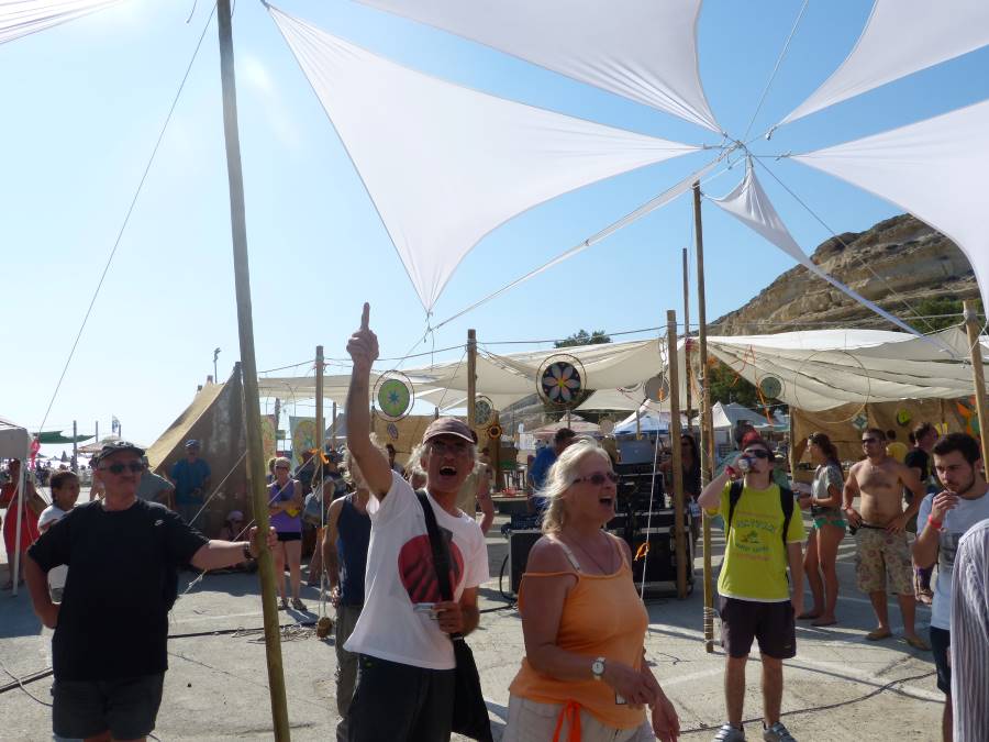 Hippie Festival Matala zählt zu den Kreta Geheimtipps