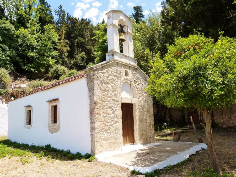 Kirche in der Mili Schlucht auf Kreta