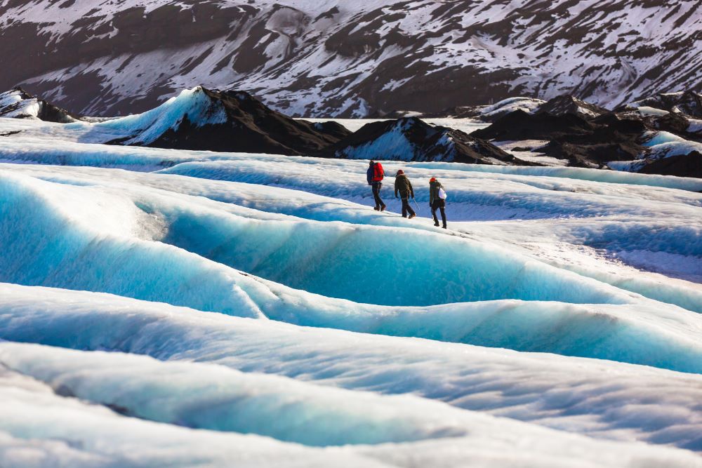 Wunderschönes Erlebnis Gletscherwanderung in Island