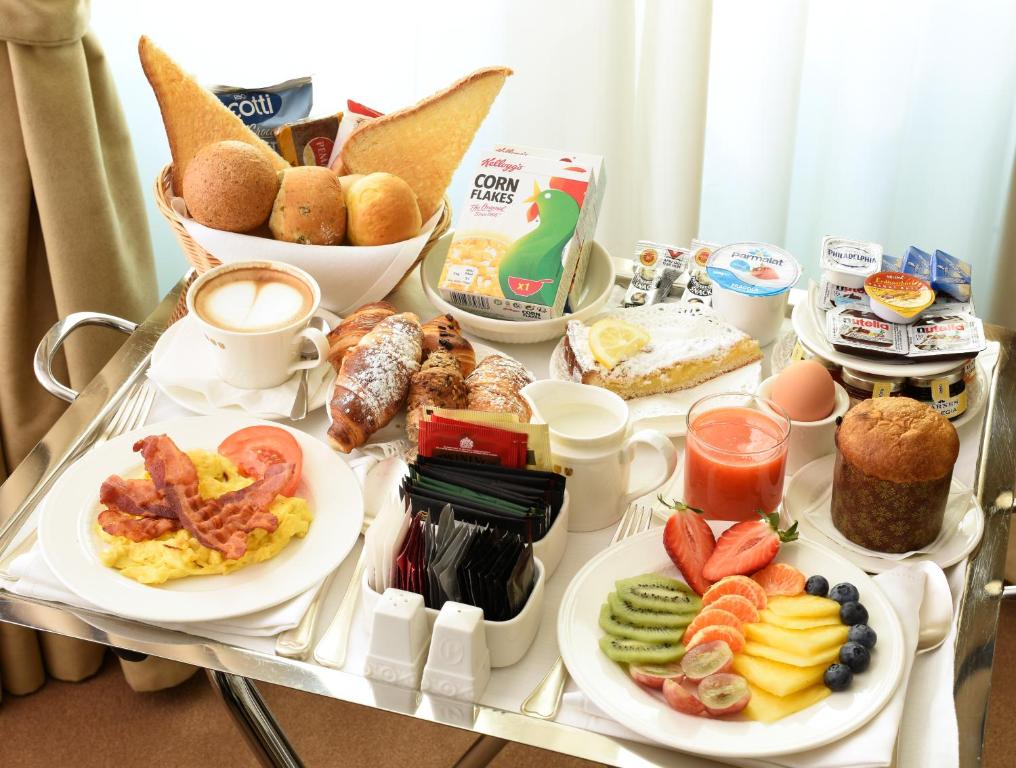 Frühstück im Maison Milano Hotel